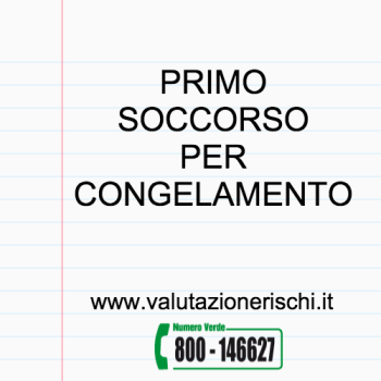 primo soccorso per il congelamento